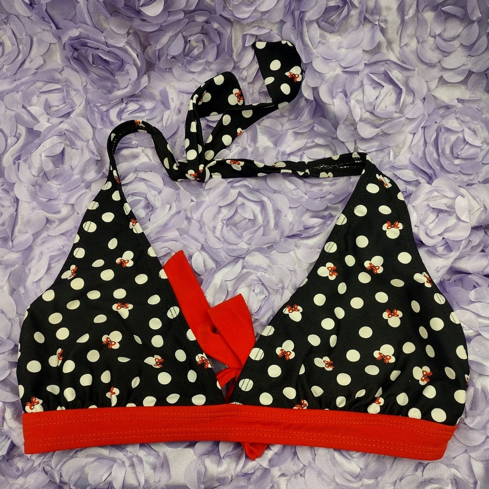 Women's large Minnie Mouse bikini top